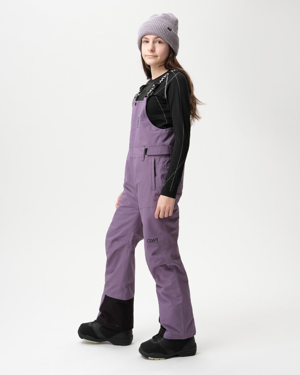 Polar Bib Pants - Dusty Purple