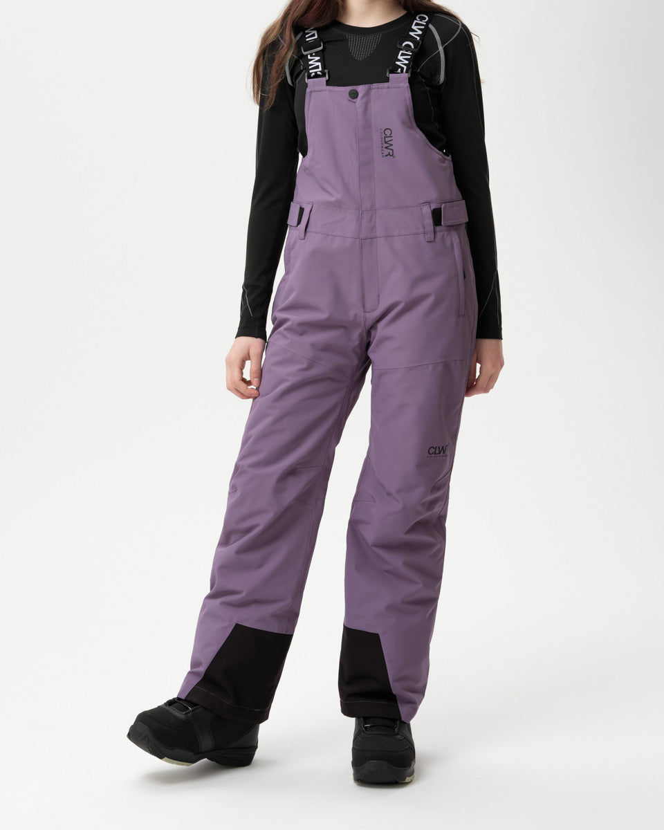 Polar Bib Pants - Dusty Purple