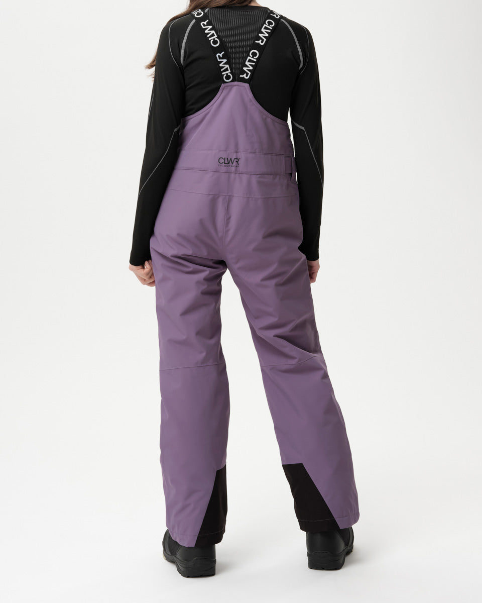 Polar Bib Pants - Dusty Purple