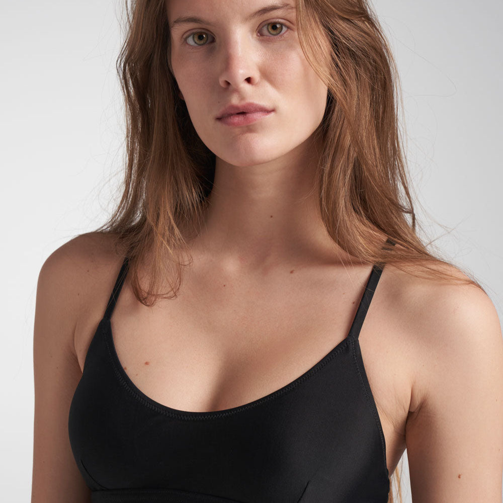 ColourWear Beach Bikini Top - Black