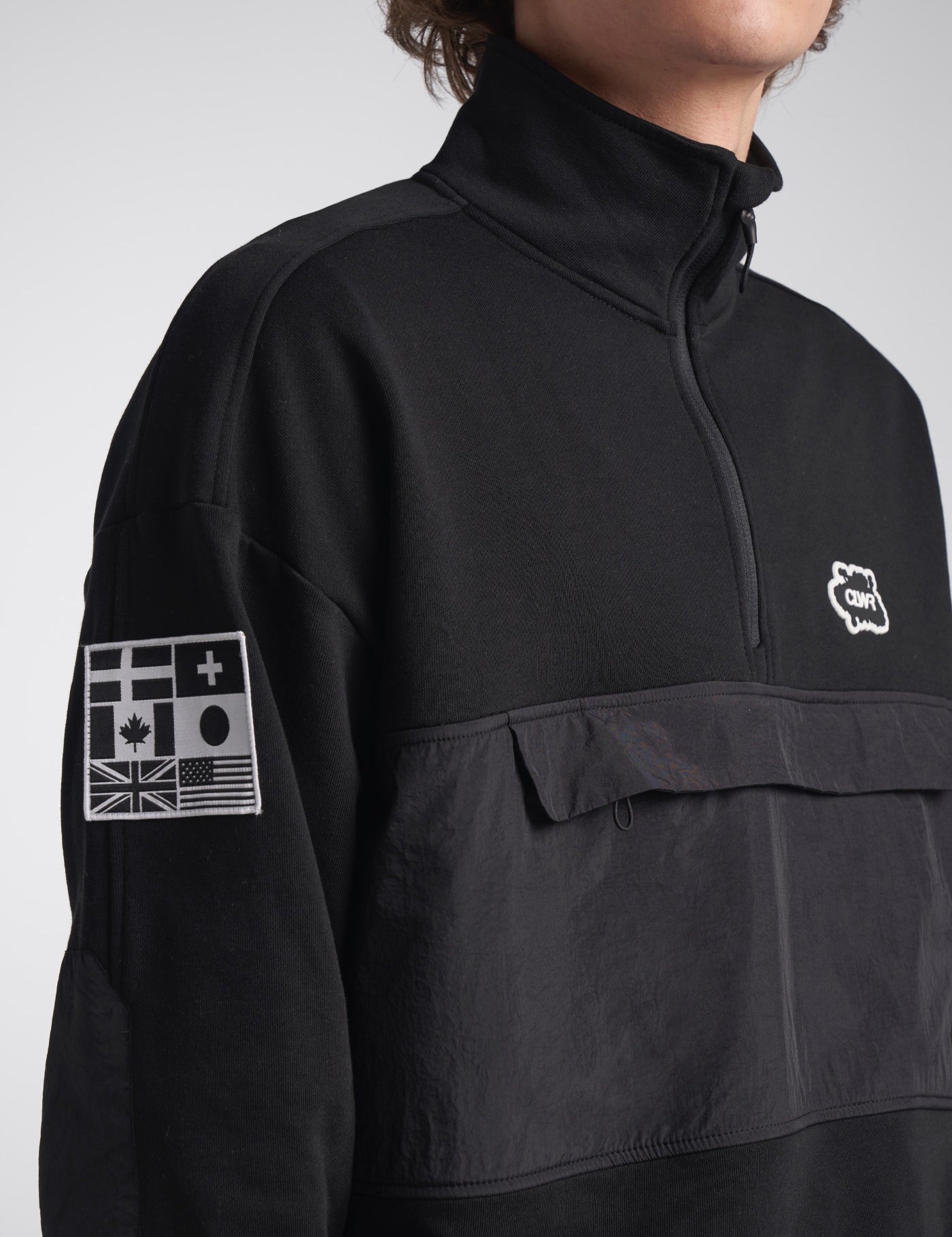 Colorwear Half zip sweatshirt Bloc