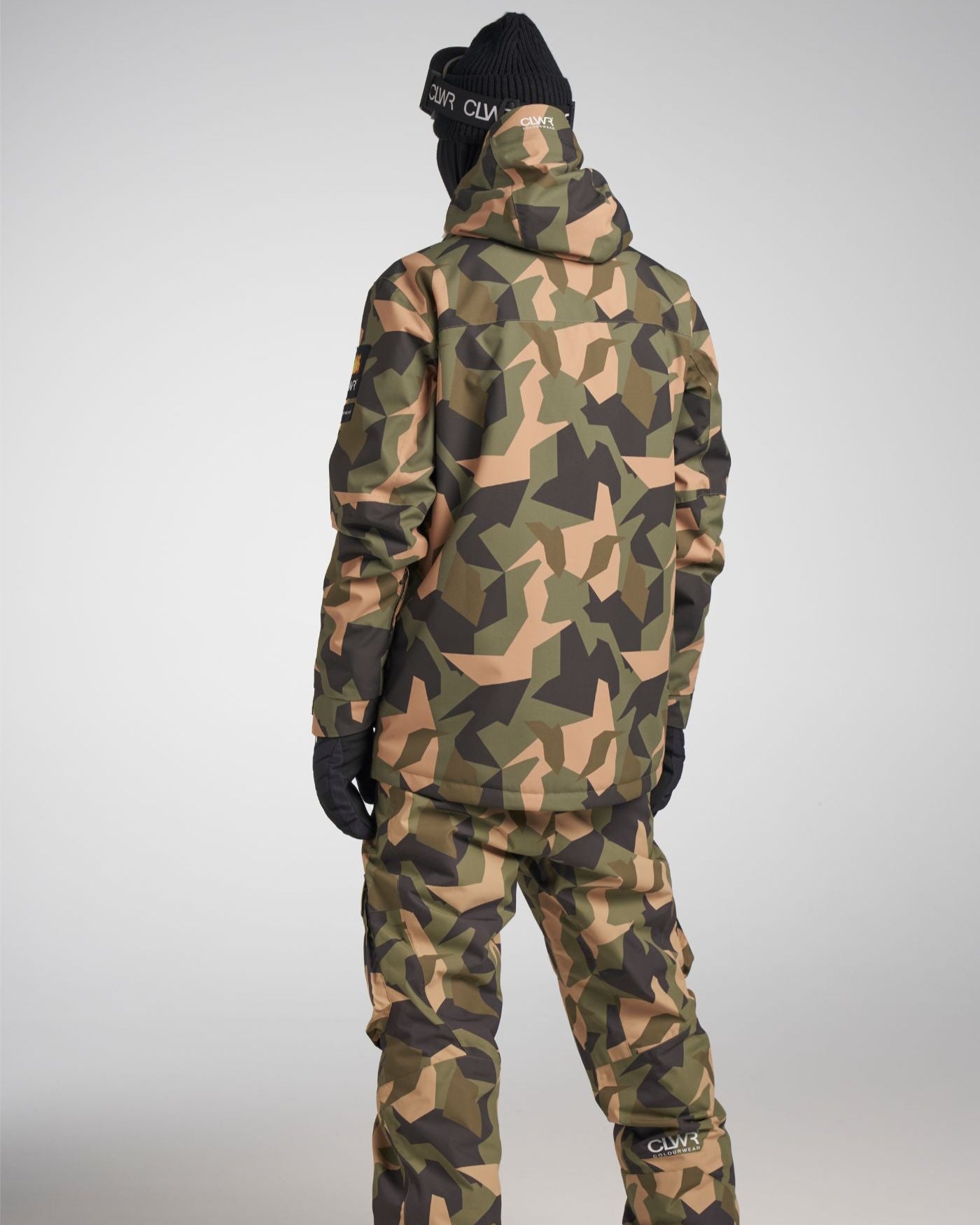 camo ski gear Falk Snowboard Jacket Men – Colourwear