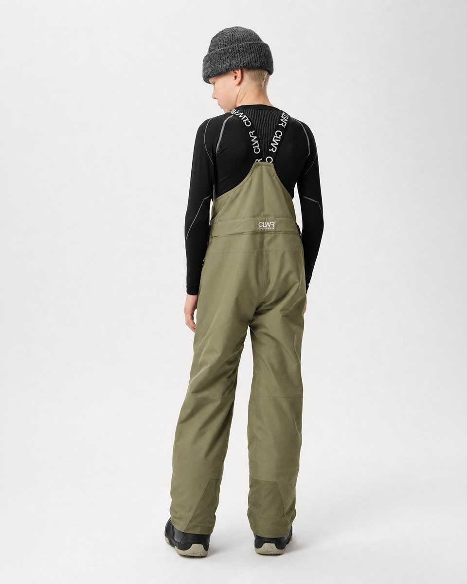 Polar Bib Pants - Khaki Green