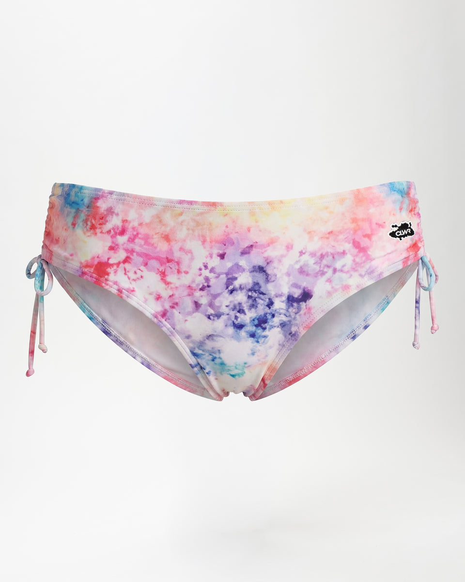 Bikini Bottom Mid Waist - Flerfärgad