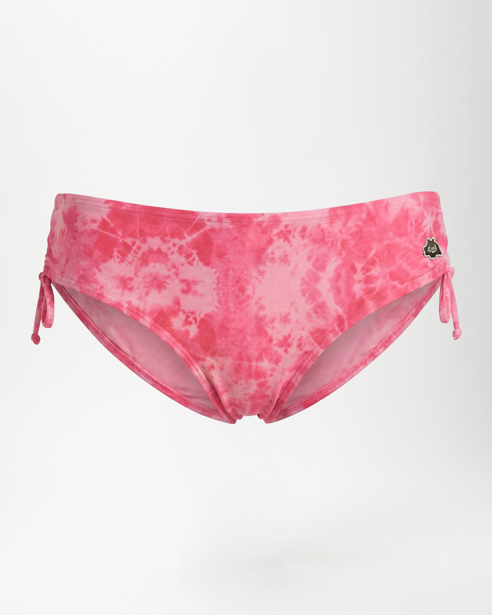 Bikini Bottom Mid Waist - Rosa