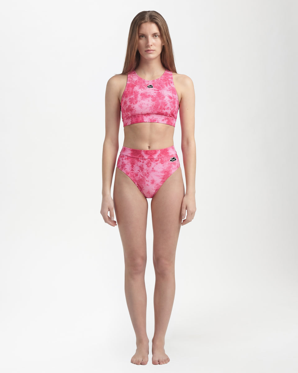 High Waist Bikini - Rosa