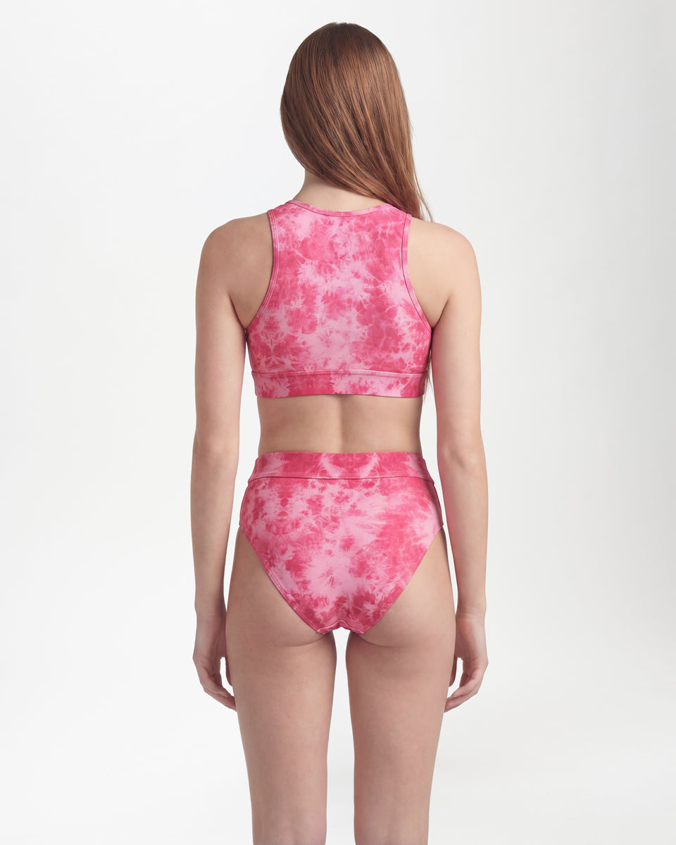 High Waist Bikini - Rosa