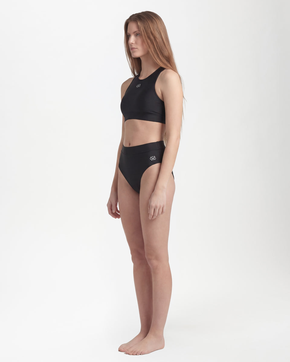 Surf Bikini Top - Svart