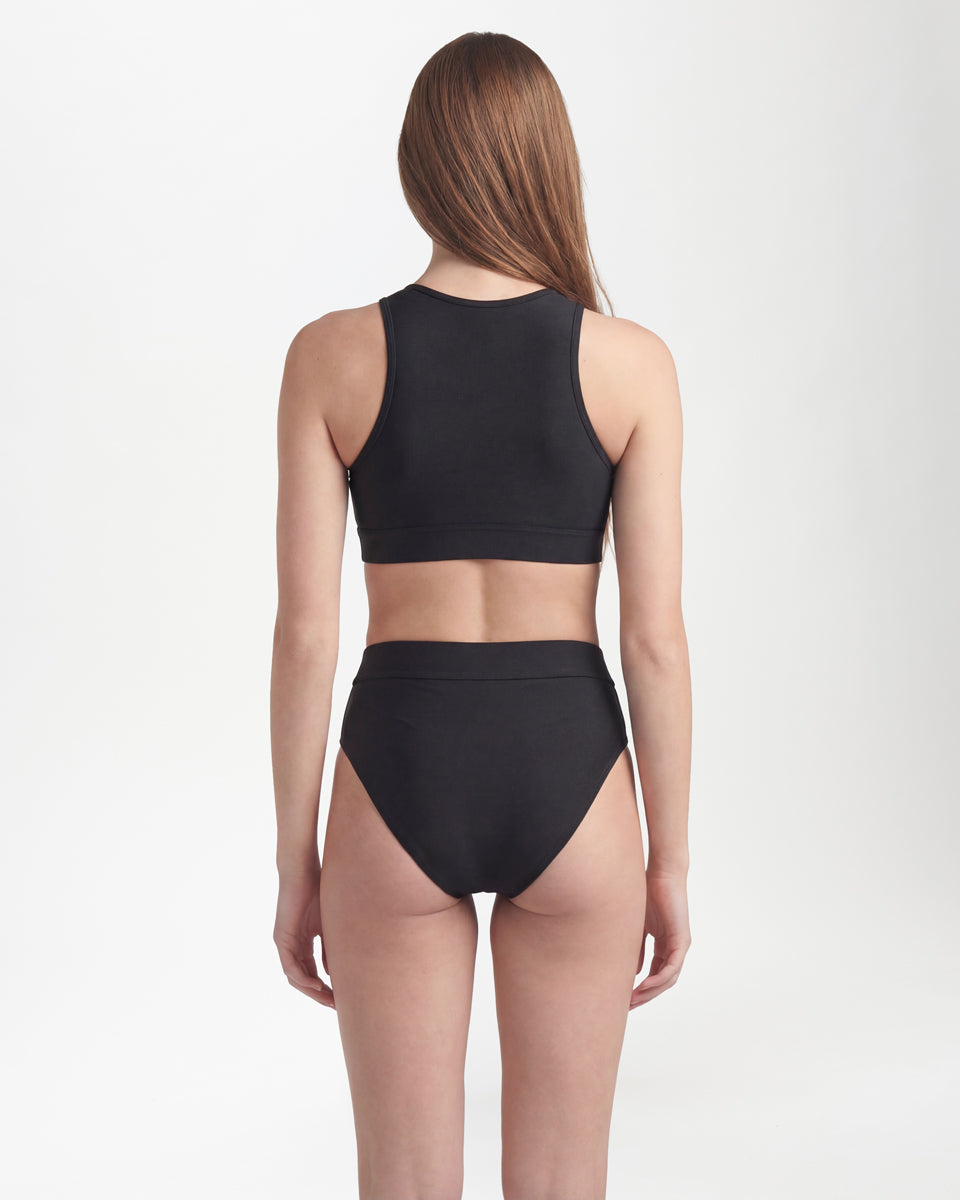 Surf Bikini Top - Svart