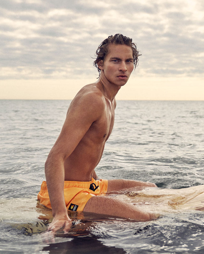 Volley Swim Shorts - Cadmium Yellow