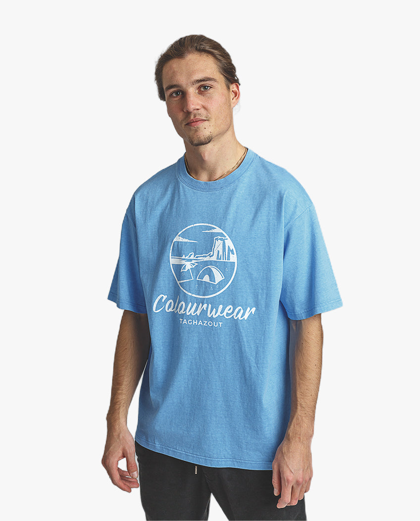 Ink Tee - Ljusblå