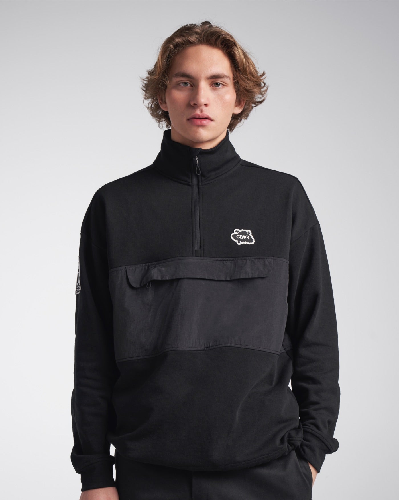 CLWR Half zip sweatshirt Bloc